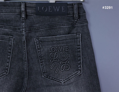 🍀 [LOEWE] 로에베 아나그램 엠보 로고 흑청 워싱 데님 청바지 🍀