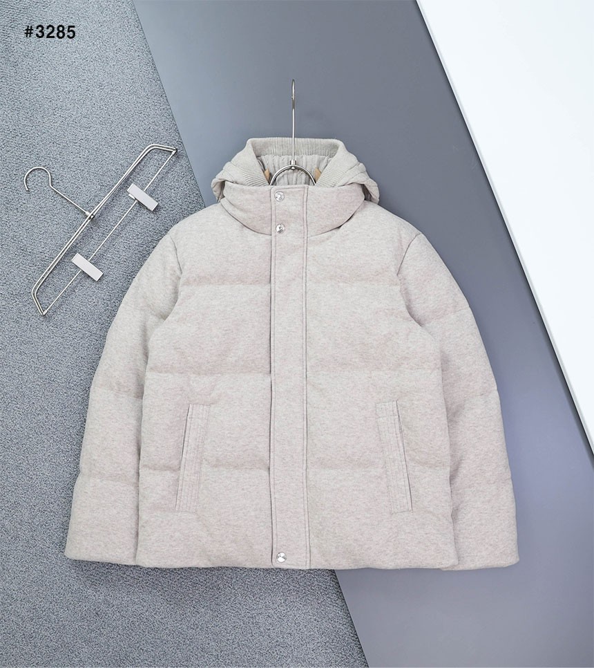 🍀 [LORO PIANA] 로로피아나 클래식 구스 다운 후드 패딩 자켓 🍀