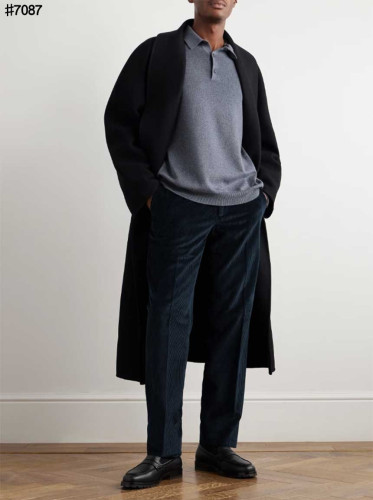 🍀 [LORO PIANA] 로로피아나 로고 참 코듀로이 슬림핏 팬츠 🍀