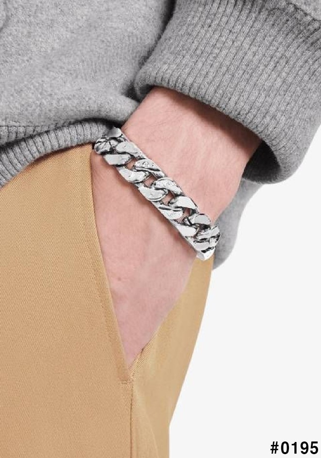 🍀 [LOUIS VUITTON] 루이비통 모노그램 체인 링크 팔찌 🍀