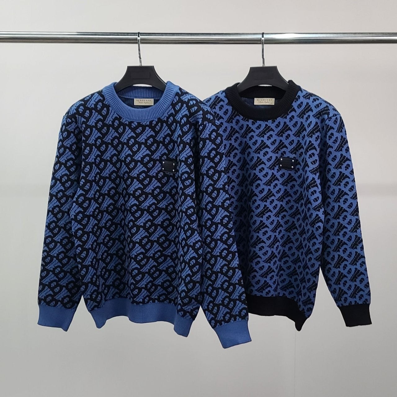 💕 버** 플레이트 울 니트