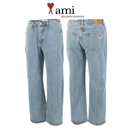 💕 아* 연청 와이드 데님 팬츠