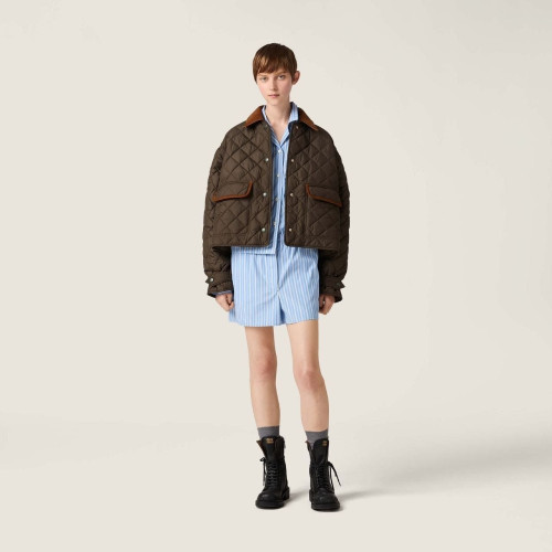 💕 미*** 25 퀄팅 퐁제 블루종 자켓 패딩 - 수입