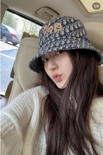 💕 디* 오블리크 자가드 버킷햇 ✔수입