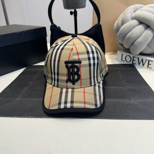 💕 버** 모노그램 자수 체크 볼캡✔수입