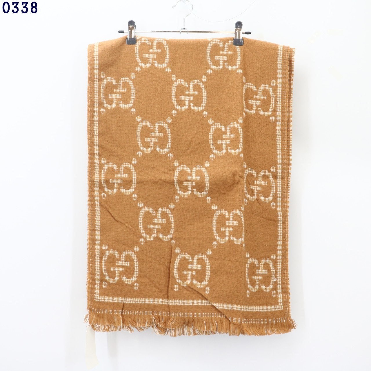 💕 구* 자카드 패턴 양면 울 머플러