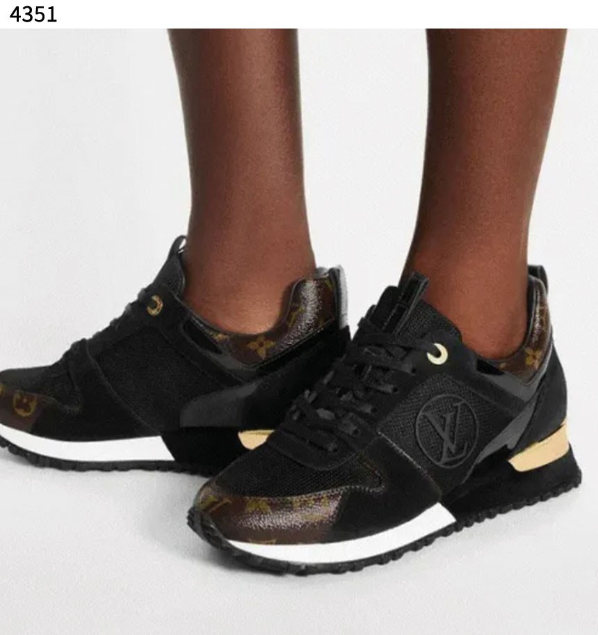 #루이비통 [LOUIS VUITTON] 수입프리미엄급 런어웨이 스니커즈 블랙 신상 입고💢 #태그 #신발 #4351