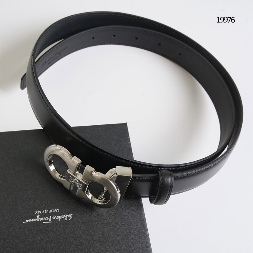 🔆 [Ferragamo] 페레가모 살바토레 페라가모 더블 간치니 남성 벨트 🔆