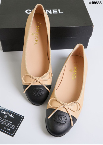 🔆 [CHANEL] 샤넬 투톤 발레리나 플랫 슈즈 🔆