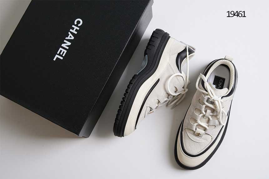 🔆 [CHANEL] 샤넬 카프스킨 스웨이드 스니커즈 🔆