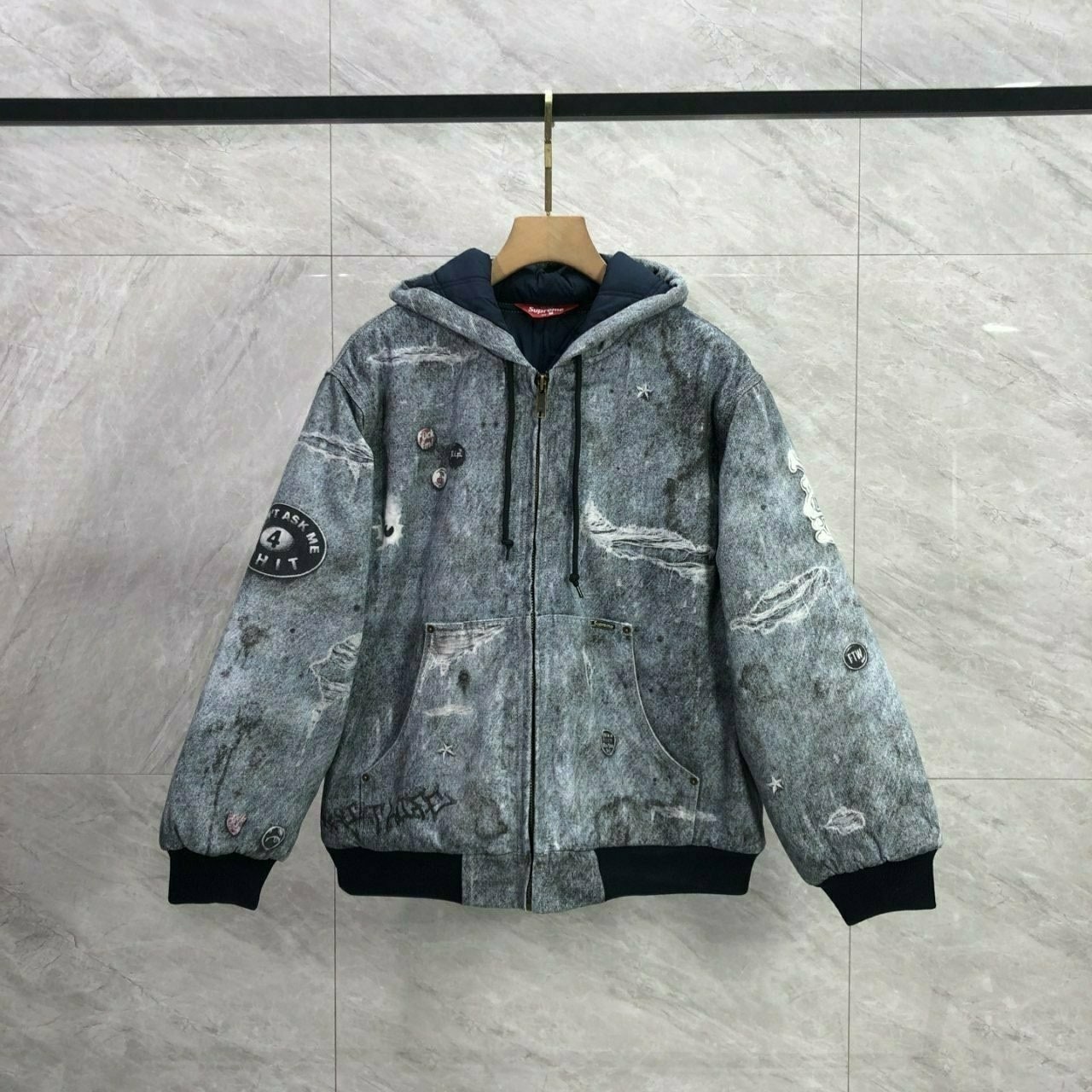 💕 슈** HJR 트롱프 뢰유 후드 워크 자켓