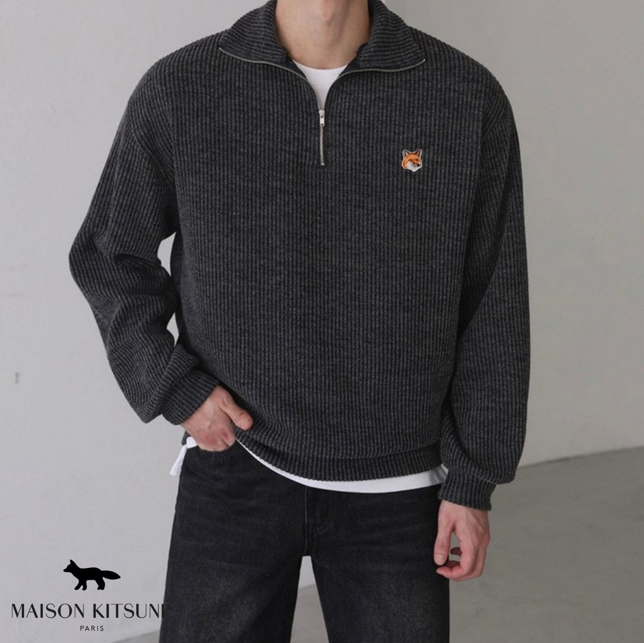 💕 메* 키츠네 코듀로이 반집업