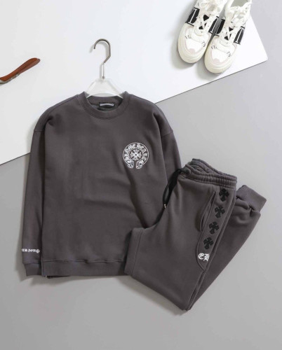 💕 크* 수입 남여공용 빈티지 세메터리 패치 스틸 맨투맨 & 팬츠 SET