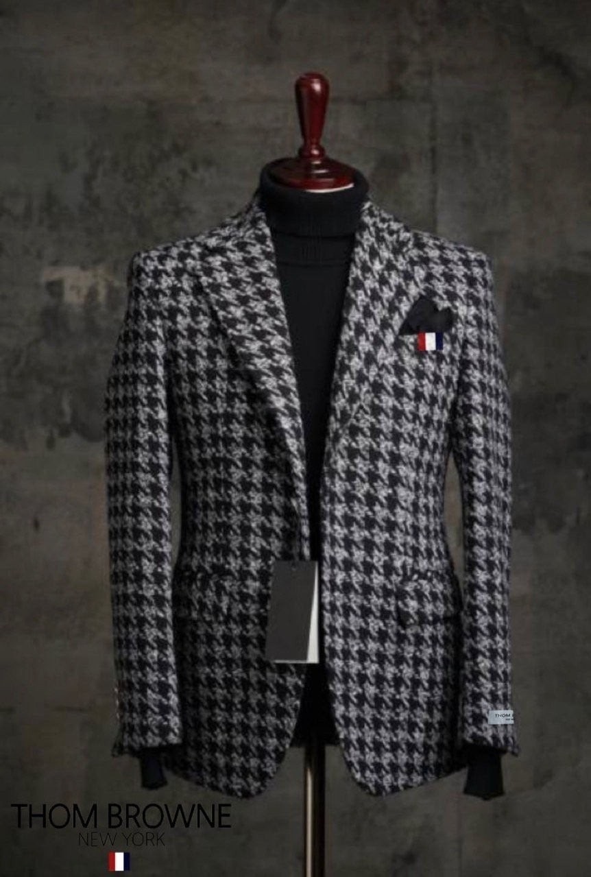 💕 톰* 트위드 디테일링 울 자켓