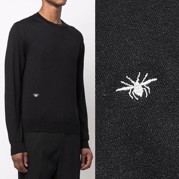 💕 디* 꿀벌자수 라운드니트