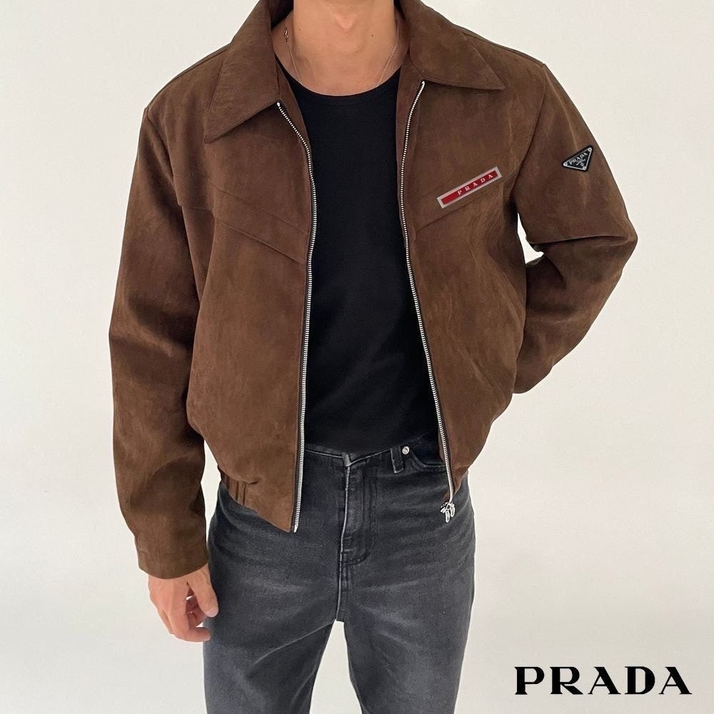 💕 프** 남성 가죽 스웨이드자켓