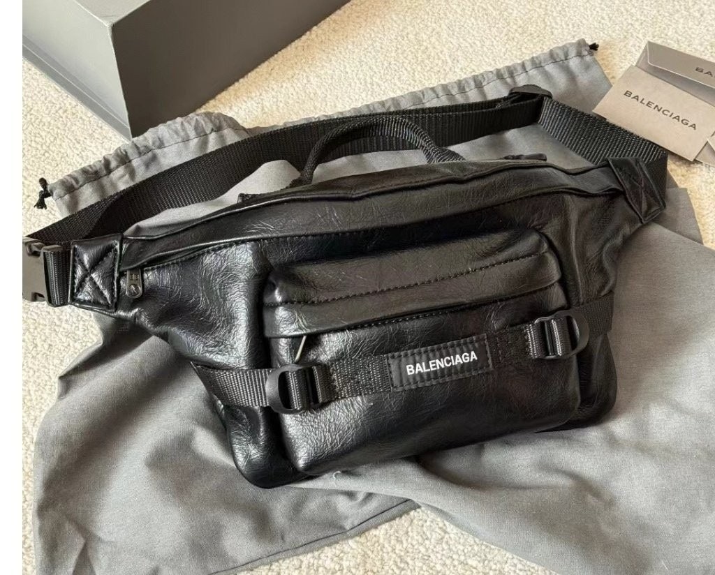 💕 발**** 남성 아미 벨트백 라지 블랙