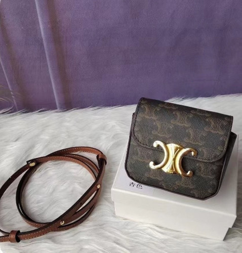 💕 셀** 미니 트리오페 카프스킨 숄더백