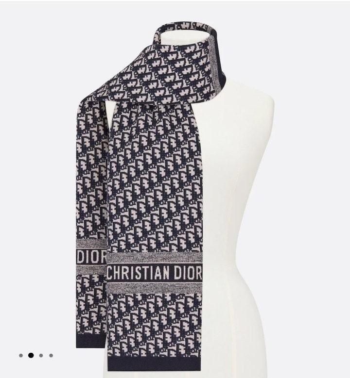 💕 디* 머플러 네이비