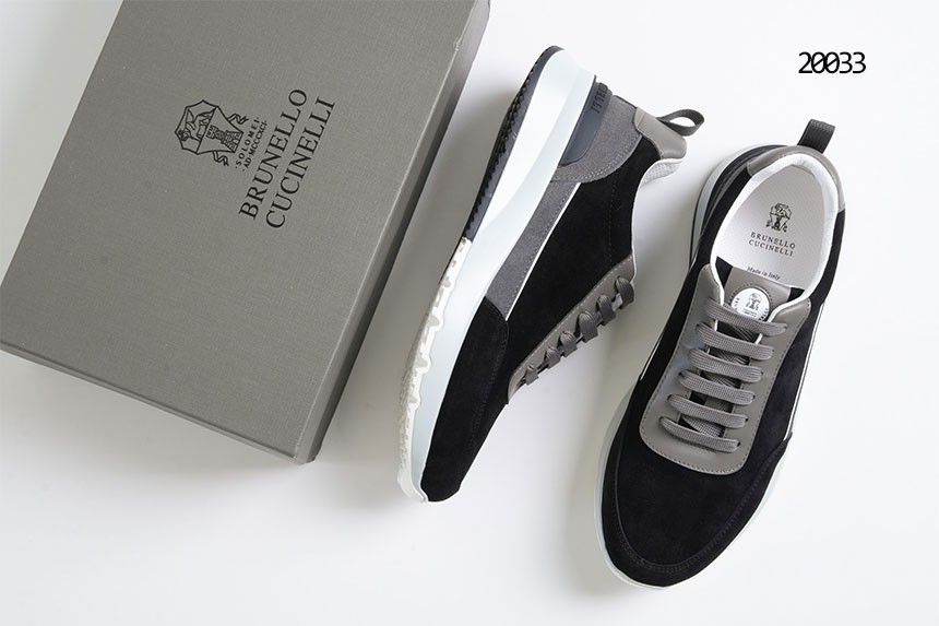 🔆 [BRUNELLO CUCINELLI] 브루넬로 쿠치넬리 스웨이드 러너 스니커즈 🔆