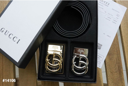 🔆 [GUCCI] 구찌 남성용 마몽드#3 투버클 벨트셋 🔆