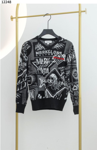 #마크앤로나 [MARK & LONA] 골프 웨어 Axl 브이넥 니트 블랙 신상입고💢 #상의 #니트 #12248