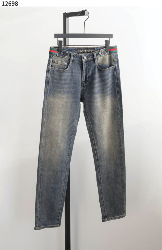 #구찌 [GUCCI] 삼색라벨 워싱 데님 진 신상입고💢 #하의 #팬츠 #12698