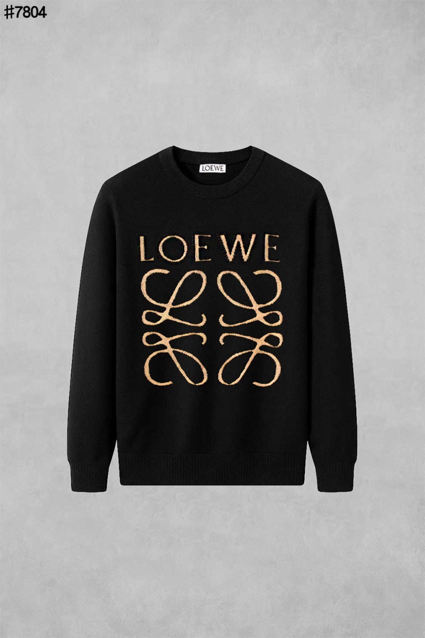 🍀 [LOEWE] 로에베 빅 아나그램 울 자카드 니트 풀오버 🍀