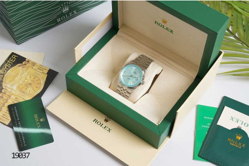 🔆 [ROLEX] 로렉스 Land-Dweller 36 오이스터 아이스 블루 🔆