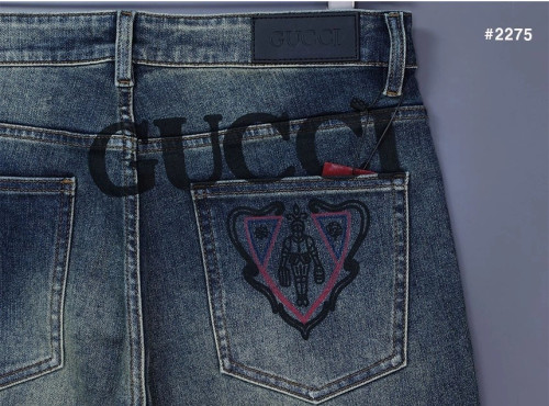 🍀 [GUCCI] 구찌 GG 히스테리아 로고 워싱 데님 청바지 🍀