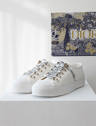 디올 코튼 바클 스니커즈