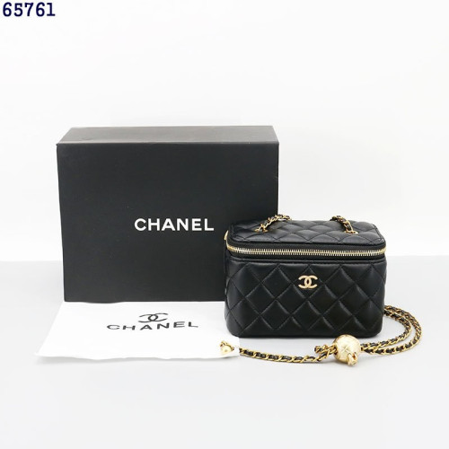 샤넬 골드볼 코스메틱 베니티백