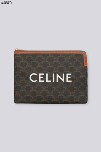 🍀 [CELINE] 셀린느 트리옹프 캔버스 & 램스킨 파우치 🍀