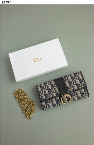 #디올 [Christian Dior] 30 몽테인 CD로고 체인 장지갑 신상입고💢 #지갑 #12797