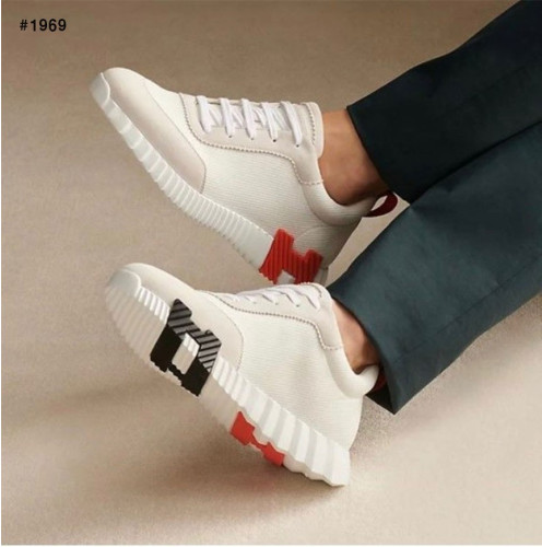 🍀 [HERMES] 에르메스 바운싱 오렌지 메쉬 스니커즈  🍀