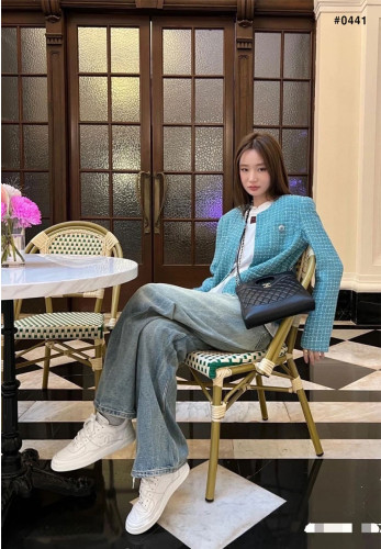 CHANEL 샤넬 CC로고 에어포스 스니커즈