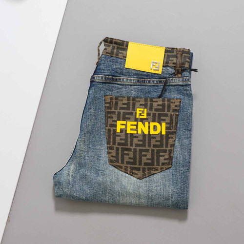 #펜디 [ F.D ] 수입 FF 자가드 패브릭 데님 팬츠 입고💢 #남성하의 #청바지