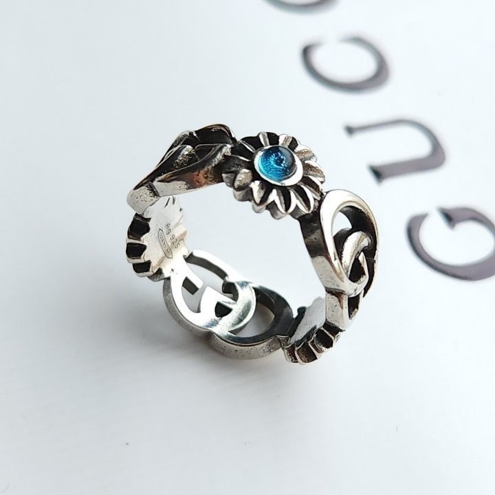 구찌 97 더블 G 플라워 반지