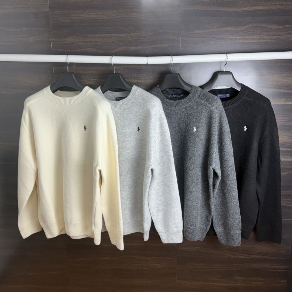폴로 에코 라운드 니트