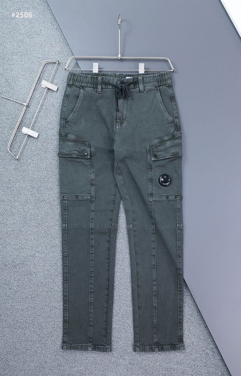 CP컴퍼니 피그먼트 워싱 렌즈 카고 팬츠 (바지)