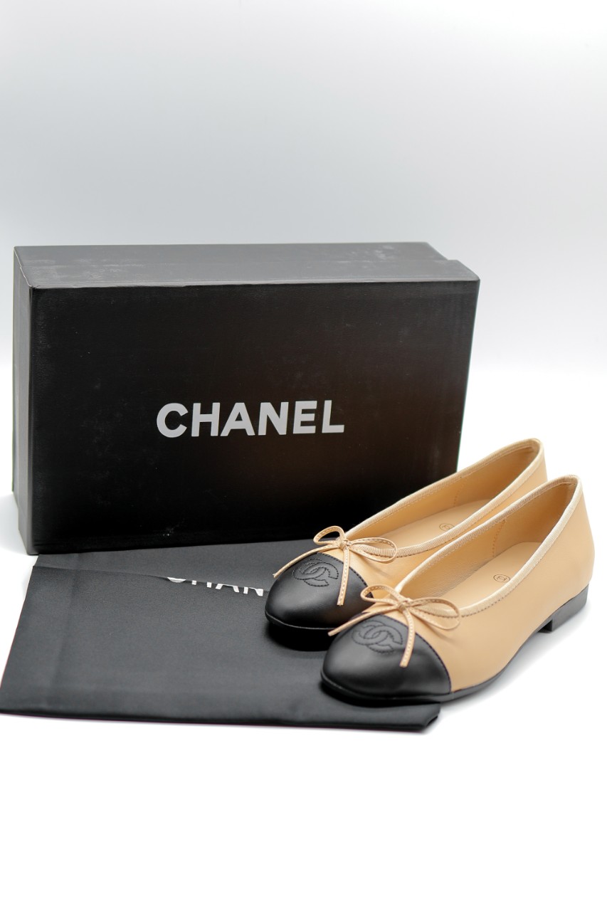 #PA #샤넬 발레리나 투톤 플랫슈즈
