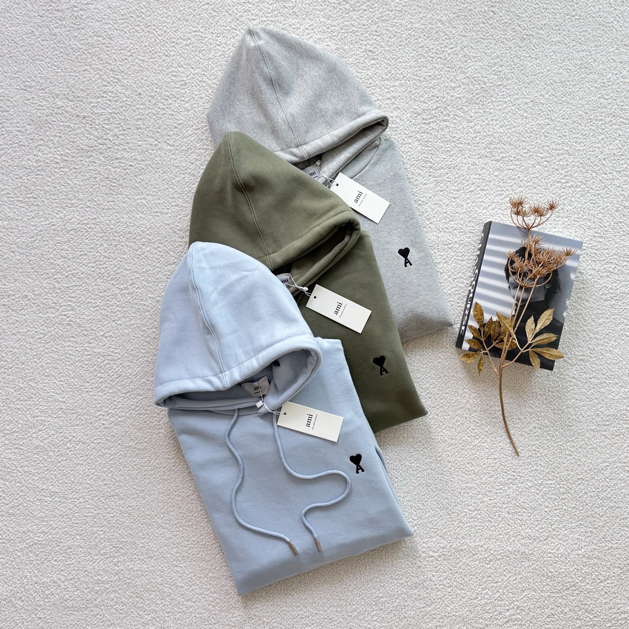 #E #아미 뉴시즌 드 꾀흐 후드티