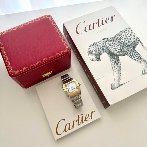 #A #까르띠에 산토스 시계 콤비