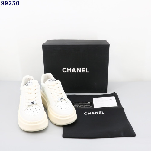 #DF #샤넬 백로고 스니커즈 화이트