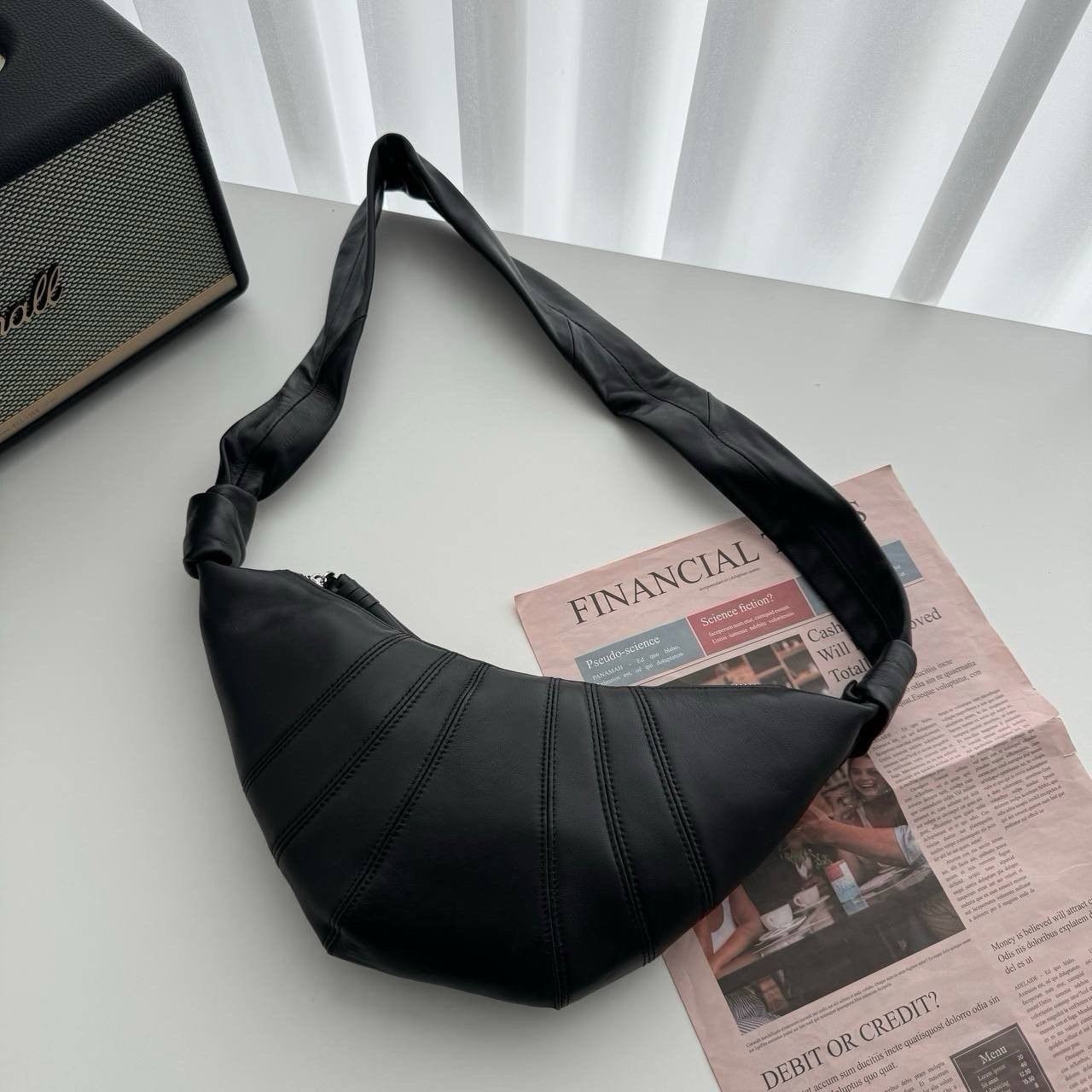 #A #르메르 크루아상 숄더백