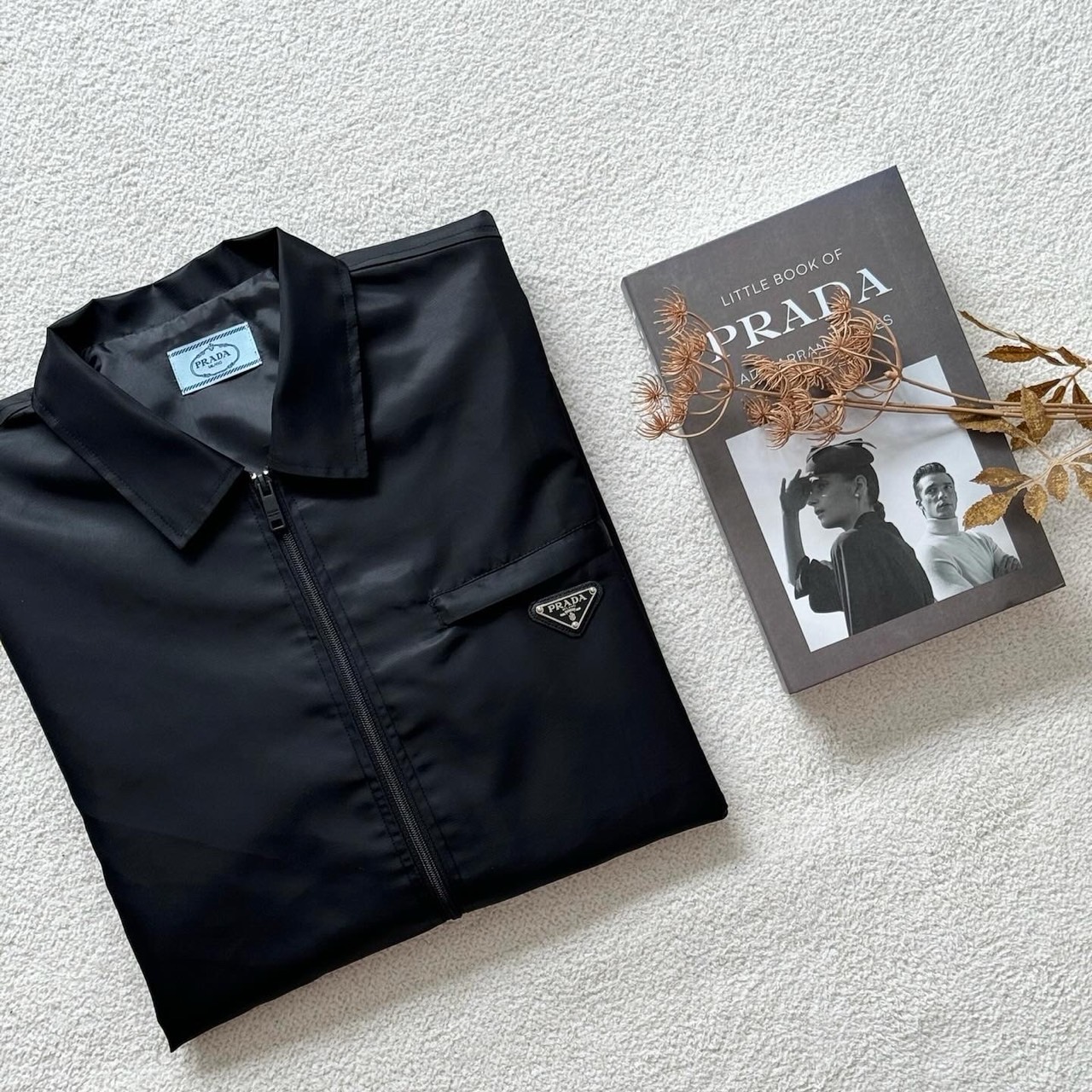 #E #프라다 리나일론 점퍼