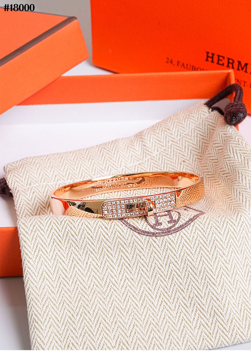 🔆 [HERMES] 에르메스 켈리 다이아몬드 셋팅 브레이슬릿 🔆