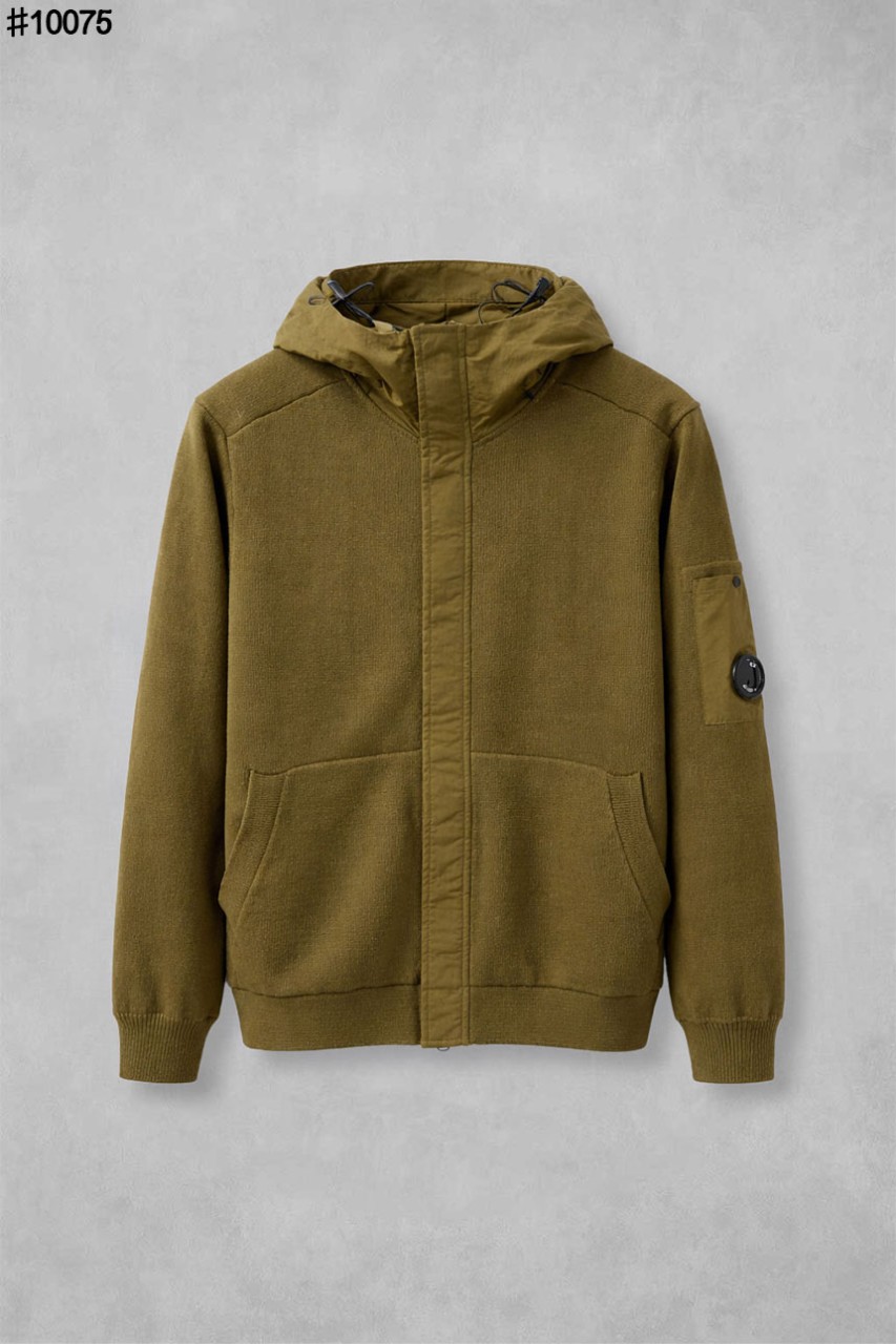 🍀 [C.P COMPANY] 씨피컴퍼니 램스울 GRS 후드 풀 집업 스웨터 🍀