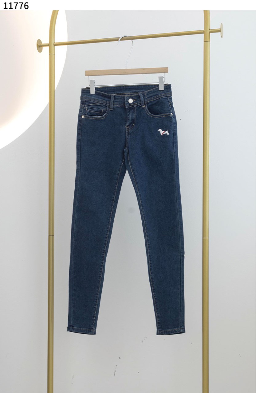 #톰브라운 [Thom Browne] 여성 슬림 진청 데님  신상입고💢 #하의 #팬츠 #11776