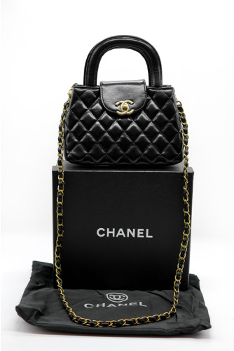 #샤넬  켈리백 미니 쇼핑백 스몰 블랙(정려원 샤넬백)